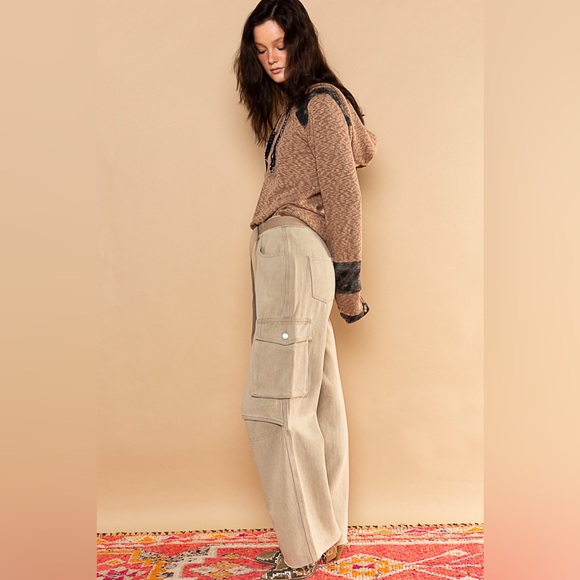 #086 Last 1! POL A20 Cargo Pants - Picture 2 of 4